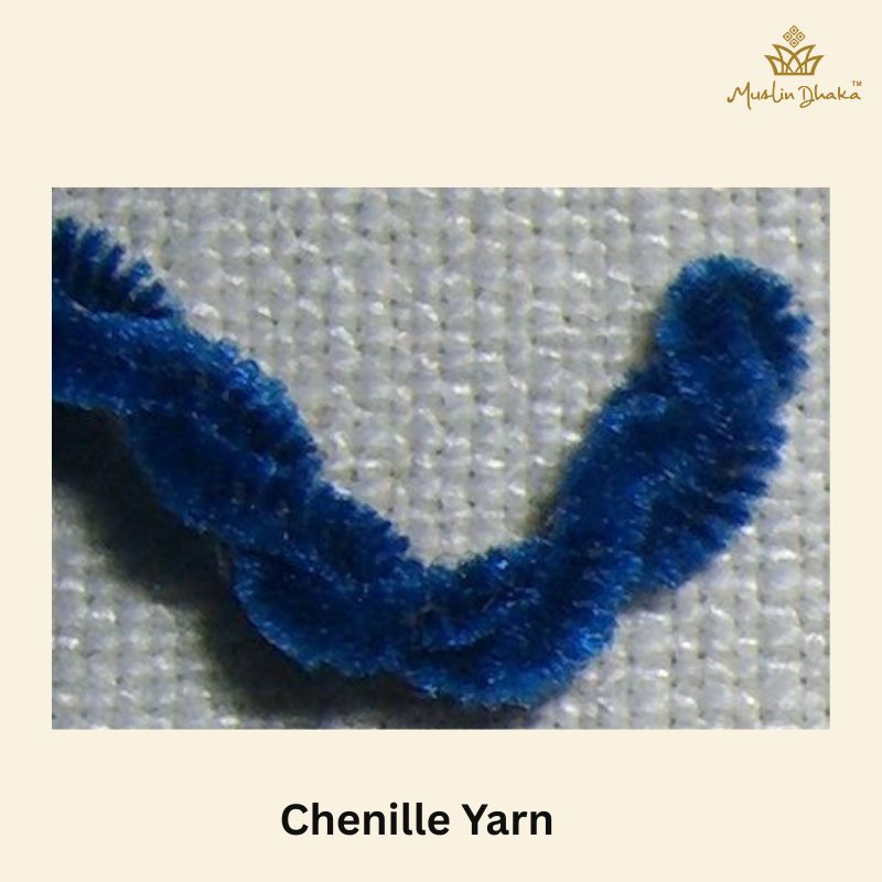 Chenille fabric yarn