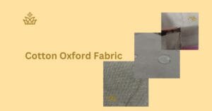 Cotton Oxford Fabric