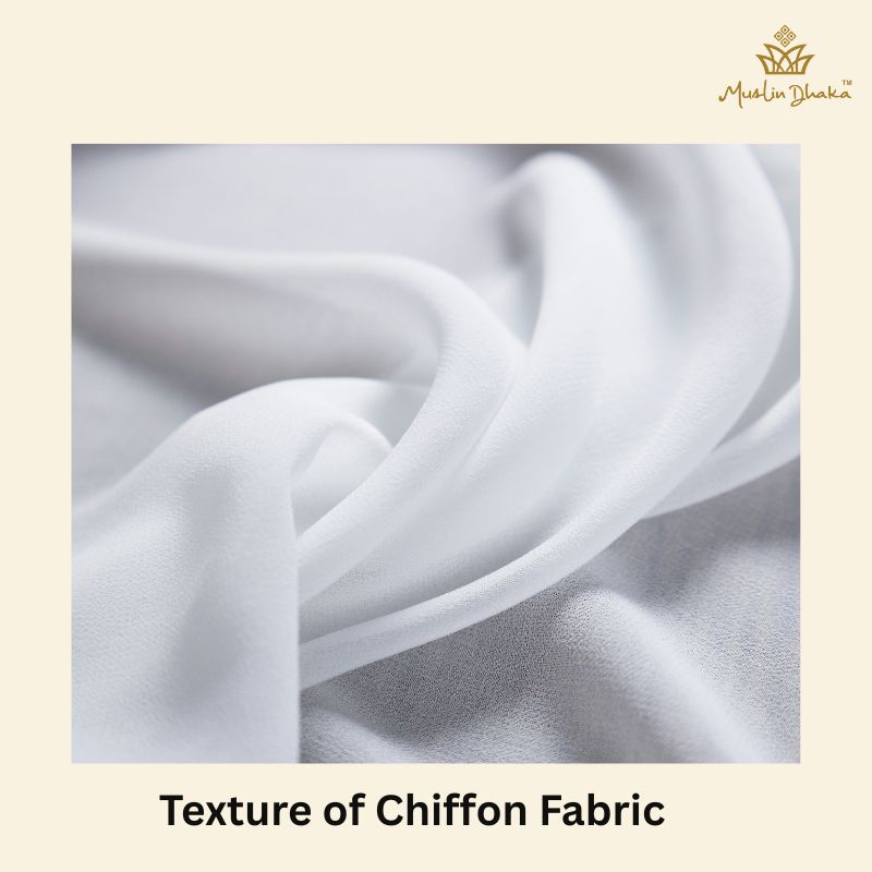Texture of chiffon fabric