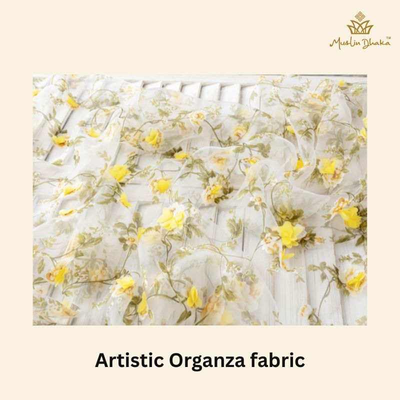artistic organza fabric