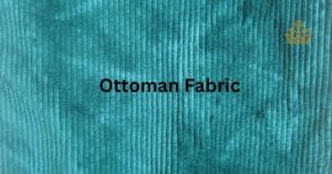 Ottoman fabric