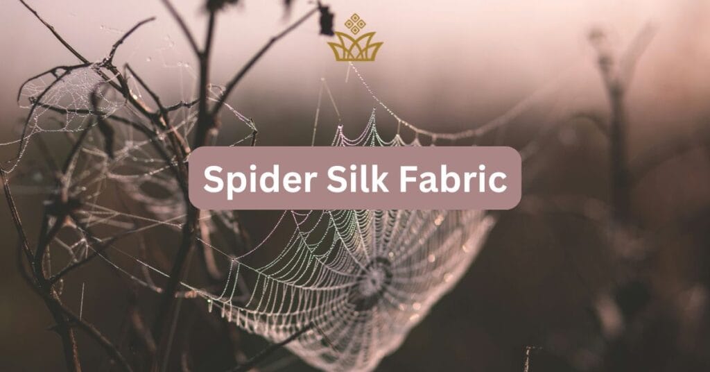 Golden Spider Silk Fabric
