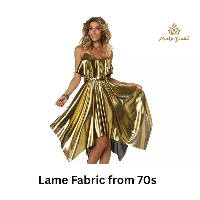 Lame Fabric from 70s