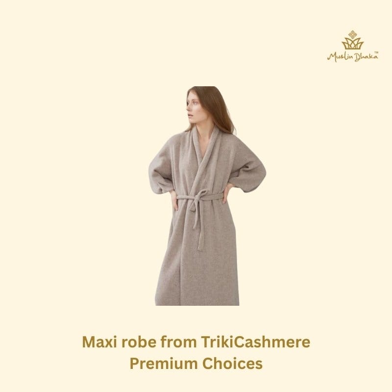 Maxi robe from TrikiCashmere Premium Choices