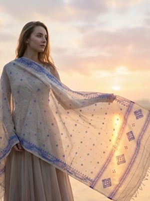 Ruh e Malmal Dhaka Muslin Stole