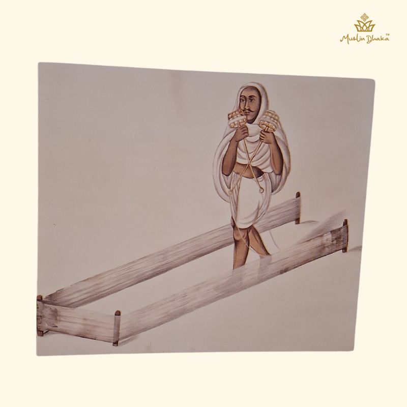 Pre weaving Muslin