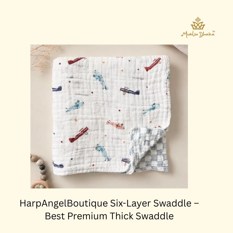 HarpAngelBoutique Six-Layer Swaddle