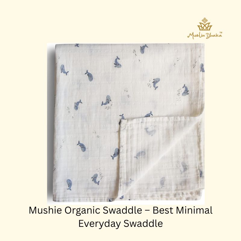 Mushie Organic Swaddle