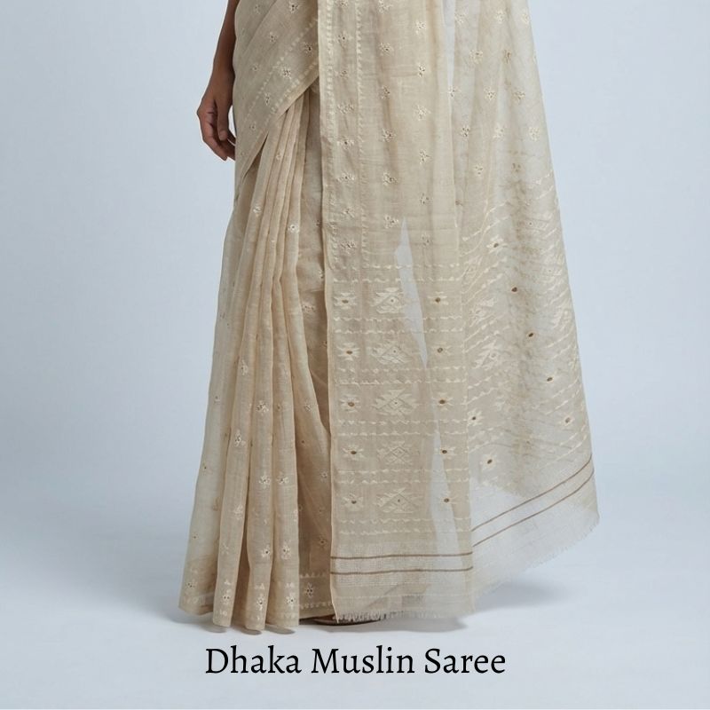 Muslin Dhaka Heirloom Jamdani: The Ultra-Luxury Heritage Jamdani