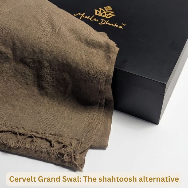 Cervelt Shawl the shahtoosh alternative for winter
