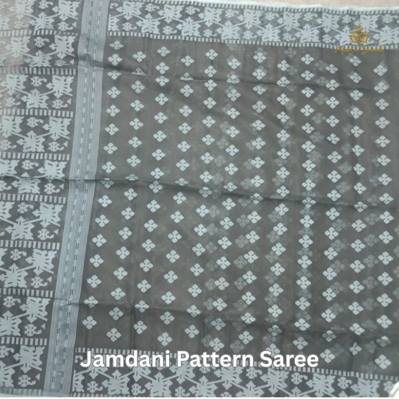 what is jamdani Historical jamdani pattern