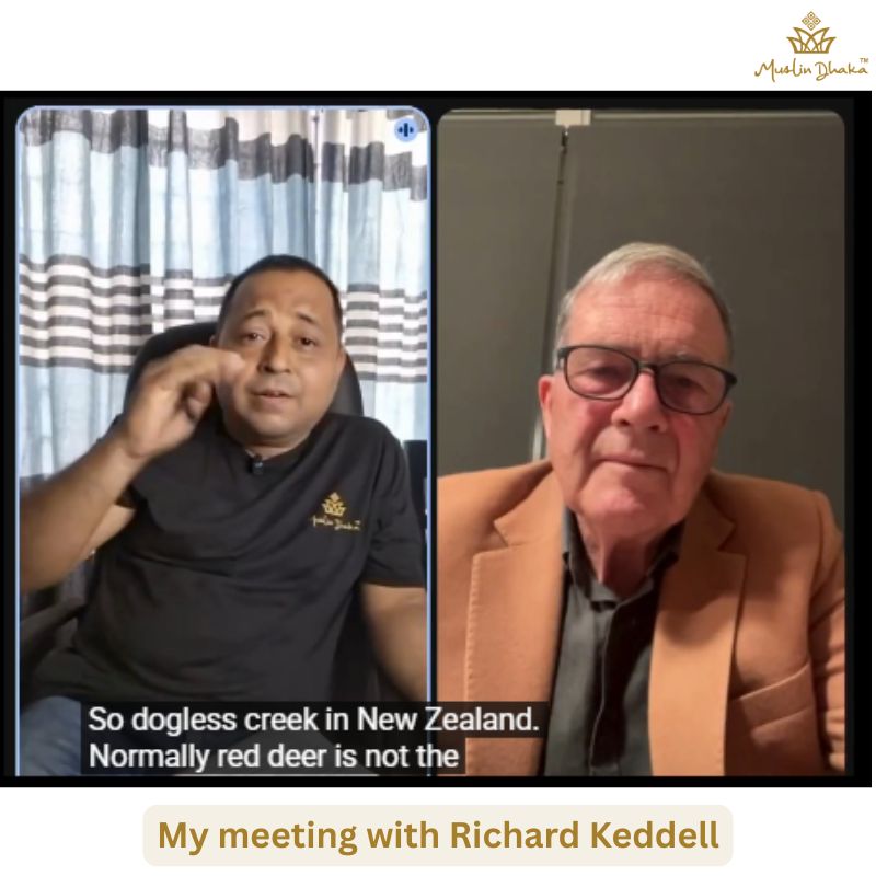 My meeting with Richard that helps me create shahtoosh alternative