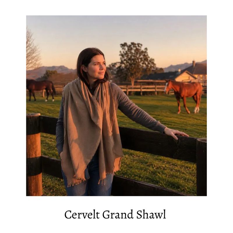 Cervelt grand shawl