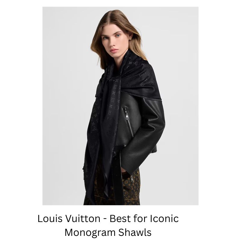 Louis Vuitton - Best Monogram Wool Silk Shawl