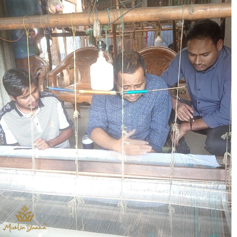 Muslin Dhaka weaving master pieces