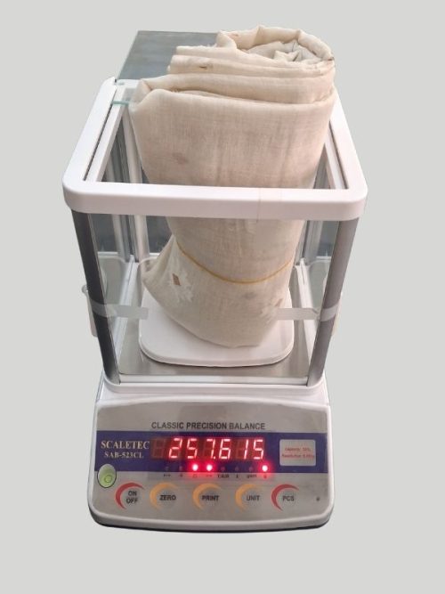 Royal Muslin Saree Design Four